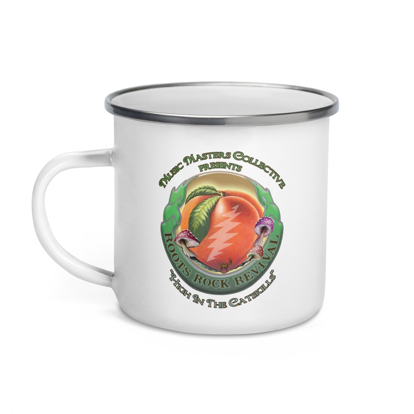 Roots Rock Revival Enamel Mug