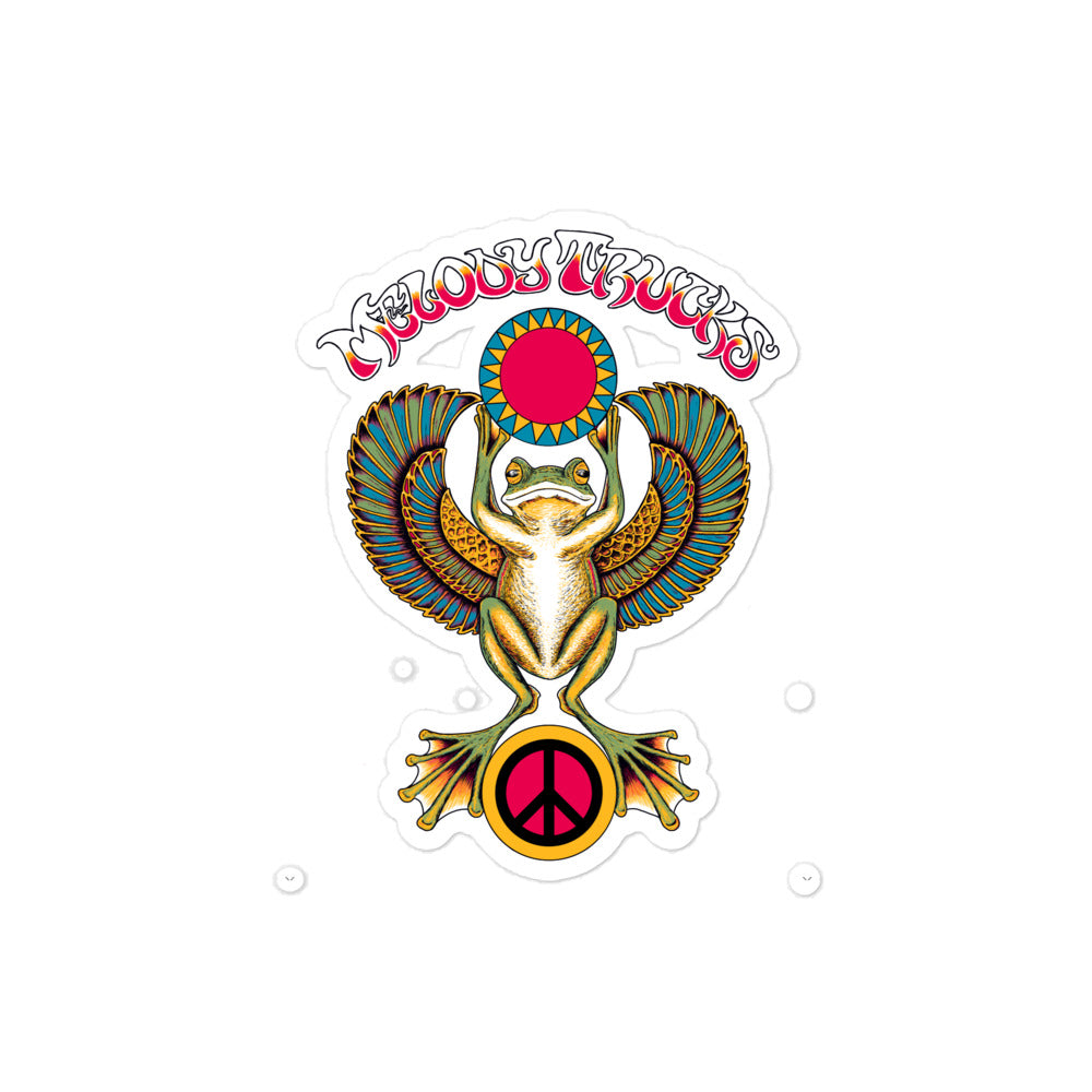 Scarab Frog Stickers