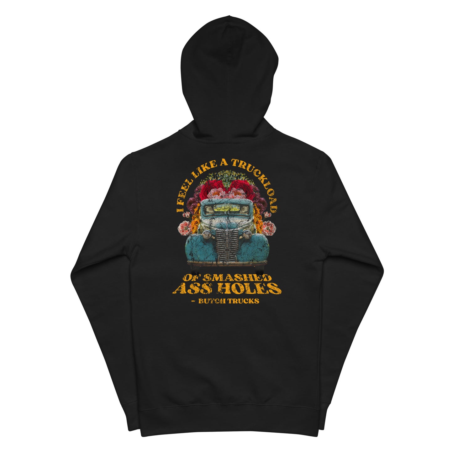 Butch Quote Hoodie - Full Color Distressed