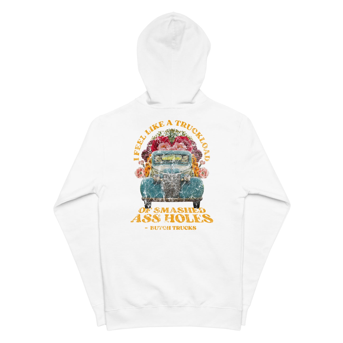 Butch Quote Hoodie - Full Color Distressed