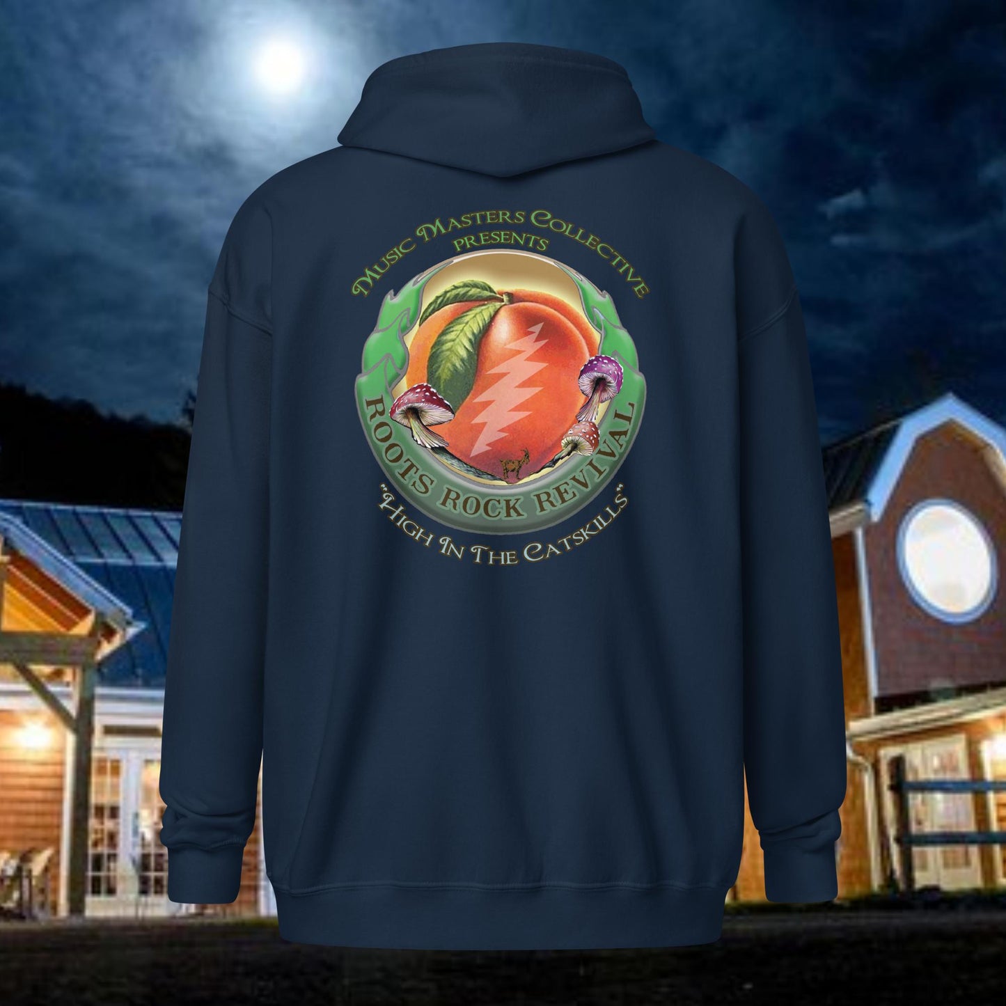 Roots Rock Revival Zip Hoodie