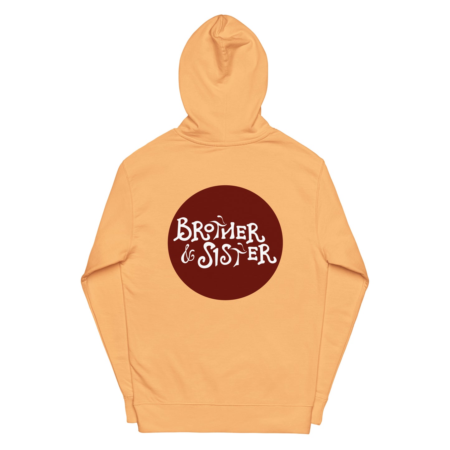 Brother and Sister Circle Logo - hoodie