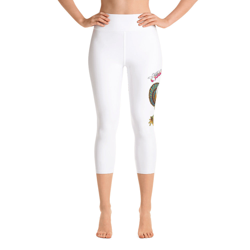 Melody Trucks Scarab Frog Yoga Leggings