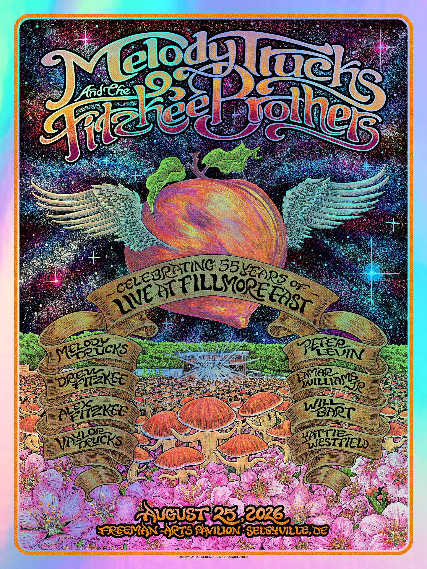 MTFB Freeman Arts Poster by Nathaniel Deas