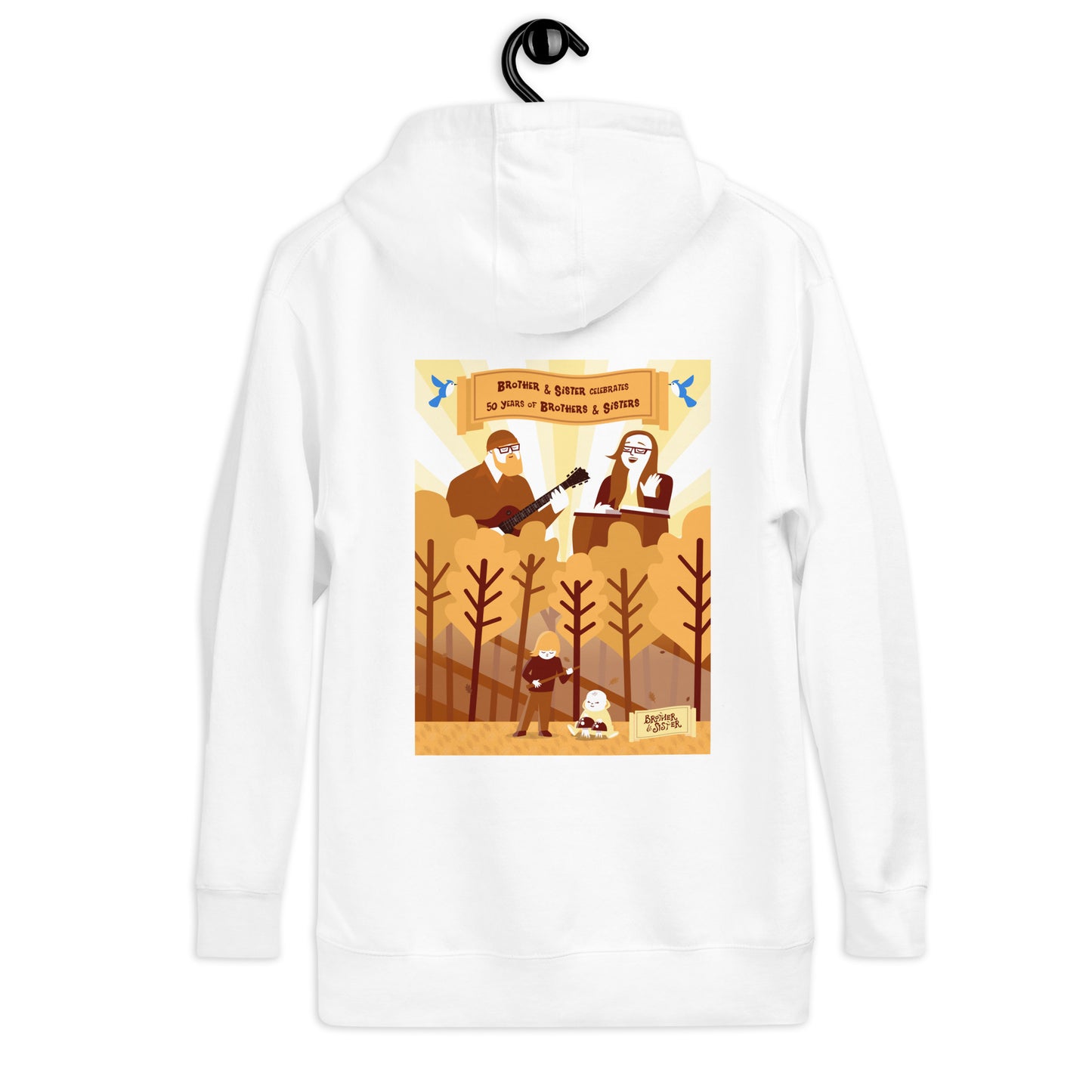 50 Years of Brothers and Sisters Hoodie - Designed by Brett Underhill